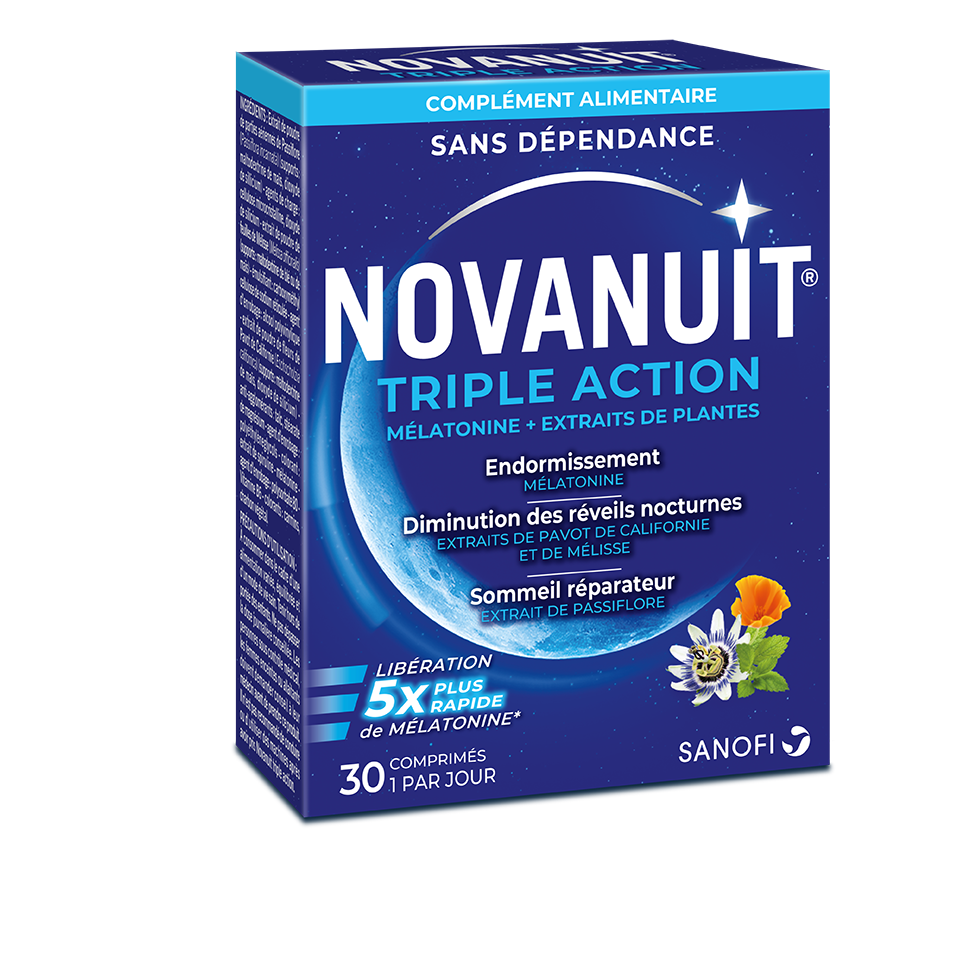 image Novanuit® Triple Action SANOFI – 6 produits